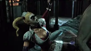 Batman: Arkham Asylum (8) Тюремный блок. Успокоение Харли Квинн