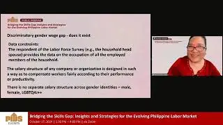 Addressing Wage Gaps and Skills Mismatch in the Philippines | Insights by Dr. Emily Christi Cabegin