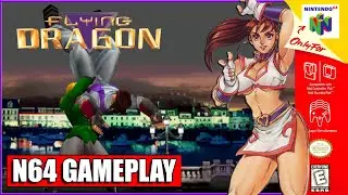 Hiryuu no Ken Twin (Flying Dragon Twin) - N64 Gameplay - Kate - Arcade Mode