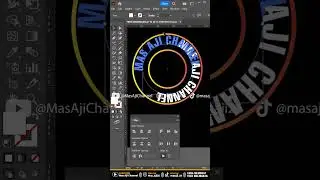 TUTORIAL TEKS MELINGKAR DI ADOBE ILLUSTRATOR