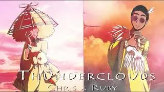 Thunderclouds - Chris x Ruby Acoustic Cover  - LSD (Labrinth, Sia, Diplo)