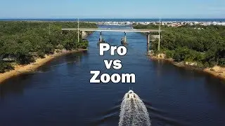 Pro vs Zoom Video Quality Comparison - DJI Mavic 2