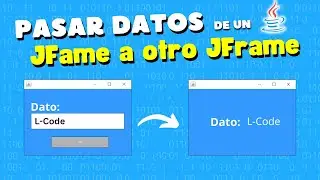 Passing data from one JFrame to another JFrame in Java ☕