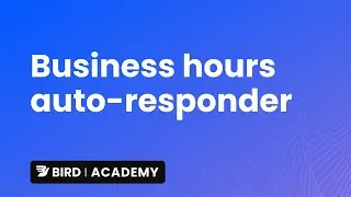 Business hours auto responder