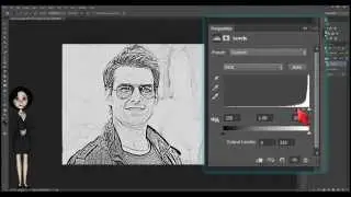 Photoshop - Convert any Image to Beautiful and Realistic Pencil Sketch