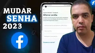 Como Mudar a senha do Facebook 2023