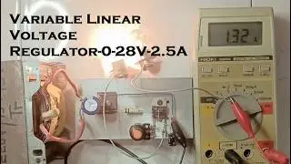 Simple Adjustable Voltage regulator