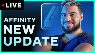 Spiral Tool on Affinity! New Ultimate Raster Brushes | LIVE 5D with Jhon