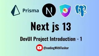 Full Stack Web Development with Next.js 13, TypeScript, Prisma, Next.js Auth, and Postgres.