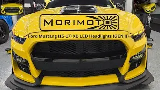 Ford Mustang 15-17 Morimoto XB LED Headlights GEN ll install.