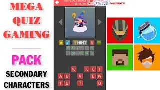 MEGA QUIZ GAMING - Secondary Characters Pack - Walkthrough | SkillGameWalkthrough