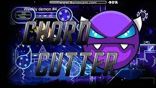 Geometry dash (2.11) "Chord Cutter" by Ferdefunky & more [All coins] - Weekly demon #4