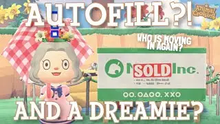 AUTOFILL ISLAND STRIKES AGAIN! But also a wild dreamie appears ⚠️ | Villager Hunt in Animal Crossing