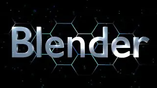 Create Cinematic Sci-Fi Text with Blender 2.8.2