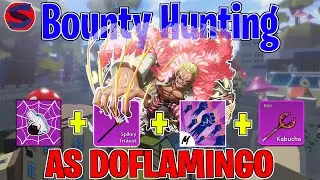 Bounty Hunting As DOFLAMINGO In Blox Fruits!