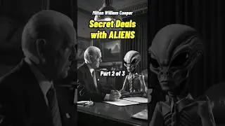 Milton William Cooper - Secret Agreements between Aliens and the US Part 2 #shorts #status 👽