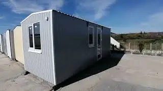 Дачный домик 6*2,4 серый