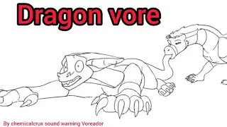 Dragon eat dragon vore #[V- ANIM 3] by chemicalcrux sound warning Voreador