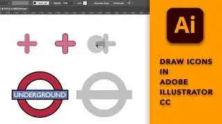 How to Draw a Logo in Adobe Illustrator | Step-by-Step Tutorial | with Outline Stroke