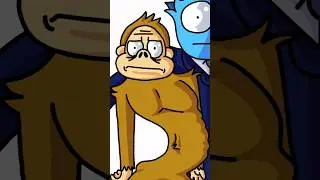AYUDO A MONO CON ESCOLIOSIS #animation #humor