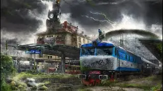 Prague apocalypse Photoshop edit