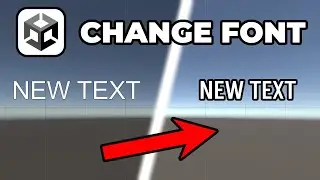 How to change Font in UNITY