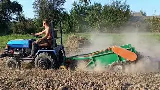 навесная копалка на минитрактор АМЖК