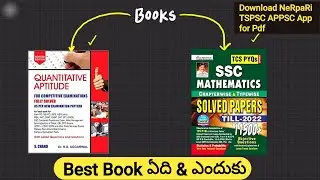 👌Best Books For Maths || Group 4 and SI of Police and other Exams which have Maths