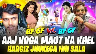 FREE FIRE COUPLES VS BIG YOUTUBER 🤯🤯 || AUKAT KI BAAT || FREE FIRE GAMPLAY