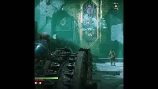 God of War Ragnarök - Helheim Reunion Mission - Sigil Puzzle 2nd gate after Gram Final Fight