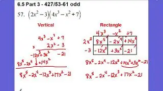 Alg 1 - 6 5 Part 3 Solutions 53 61 odd