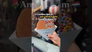 Comidas típicas Amsterdam #viagem #europa #amsterdam #holanda #comidastípicas