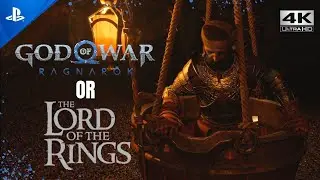This scene gave me Lord of the Rings vibes || God of War Ragnarok: Draupnir Ring Cut Scene
