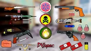 All New Weapons Vs All Enemies In Dvloper Official Unofficial Games