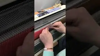 Вывязывание криволинейных контуров методом частичного вязания