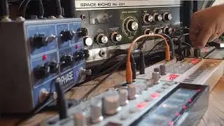 Luss - Dub Techno Session #10 Volca Sample | Keys | Bass | Space Echo | Pi Phase