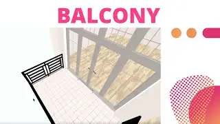 2 ways to create a balcony in Room Planner - Tutorial