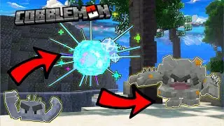 Alolan Geodude Evolution! Cobblemon Minecraft Pixelmon