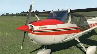 How To Startup The Default Cessna Skyhawk 172 In X-Plane 11 (Cold & Dark)