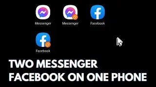 How To Use 2 Two Facebook Messenger | dual messenger