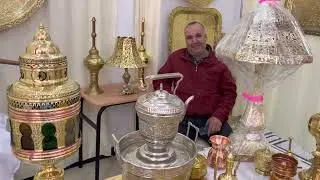 حرفة تقطير الزهر والورد مع اشراقة كل ربيع مع حراير قسنطينة وشهر الثراث