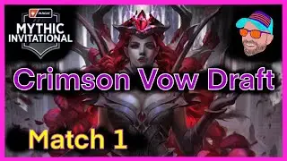 Match 1 - Mythic Qualifier Weekend Day 1 - Crimson Vow Draft - MTG Arena