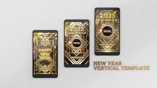 New Year Stories - Free After Effects Template | Pik Templates