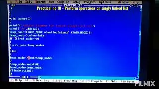 PRACTICAL NO. 10 : Data structure using c | BY, POOJA KADE