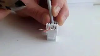 Cat.6 Unshielded Slim Keystone Jack With Shutter Installation