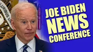 Joe Biden Press Conference - Just The Dead Brain Parts