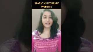 Static vs Dynamic Website | Know About Static and Dynamic