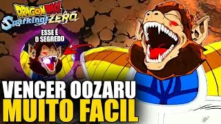 COMO VENCER OOZARU VEGETA MUITO FÁCIL E RÁPIDO - DRAGON BALL SPARKING ZERO