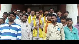 धनगर आरक्षण अंमलबजावणी साठी धारूर तहसीलदारांना निवेदन | दिपक बोऱ्हाडे समर्थनात #dhangararakshan