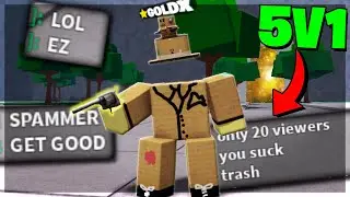 TOXIC Teamers get EMBARRASSED in The Strongest Battlegrounds | Roblox